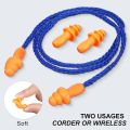 6 Pair 3M 1270 Anti- Noise Earplug, Water Proof,  Good For Sleeping Time, Study Time, Factory Work,  ETC. 