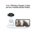 7 In 1 Wireless Charger Stand Pad For iPhone 15 14 13 12 11 X Apple Watch Airpods Desk Phone Chargers Fast Charging Dock Station.