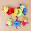 Baby Crib Hanging Rattles Toys Car Seat Toy Soft Mobiles Stroller Crib Cot Spiral Toy Pram Hanging Dolls for Babies Newborn Gift. 