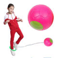 Children Outdoor Fun Toy Jump Ball Rotation Jump Ring Single Foot Jump Rope Ball Exercise Coordination Balance Elastic Response. 