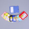 There are 2 types, 33 colors, sliding cover, work card holder, student ID card, employee label, gzkt card holder.. 