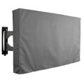 Off-White Premium Waterproof Outdoor TV Protective Cover, Weatherproof Outdoor TV Housing.
