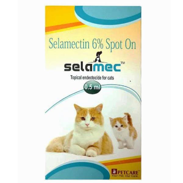 Petcare Selamec Flea and Tick Spot On for Cat 0.5ml