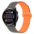 Silicone Magnetic Loop For Samsung Galaxy watch 6 5 pro 4 Classic active 2 link band bracelet huawei GT 2-2e 3-4 20mm 22mm strap. 