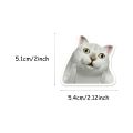 50PCS Creative Network Popular Cat Meme Collection Hand Account DIY Graffiti Stickers Water Cup Skateboard Stickers Toys. 