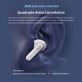 Realfit F3 ANC Active Noice Cancellation Bluetooth Earphones ENC Call HIFI Stereo Superb Bass Wireless Earbuds Sport Gaming. 