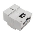 Raspberry Pi 5 ABS Case DIN Rail Shell Large Inner Space Clear Top Windows Electrice Box Optional Active Cooler for RPi 5 Pi5. 