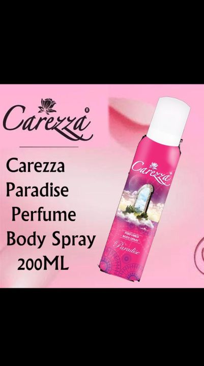 Carezza Paradise Perfume Body Spray