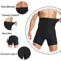Men Tummy Control Shorts Body Shaper Compression High Waist Trainer Belly Tummy Control Slimming Shapewear Boxer Underwear Fajas. 
