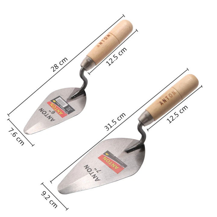 Carbon%C2%A0Steel%20Plastering%20Trowel%206%20inch%207%20inch%20Pointed%20Bricklaying%20Knife%20Round%20Wooden%20Handle%20Trowel%20Wall%20Brick%20Trowel%20Mason%20Tools%20-%20Image%202