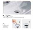 Push waste For (Vanity & Basin) ,drain waste. 