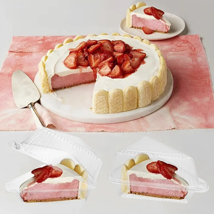 100Pcs%20Cake%20Slice%20Boxes%20Reusable%20Cupcake%20Slice%20Container%20with%20Lid%20Stackable%20Clear%20Square%20Single%20Dessert%20Box%20Triangular%20Sandwich%20-%20Image%204
