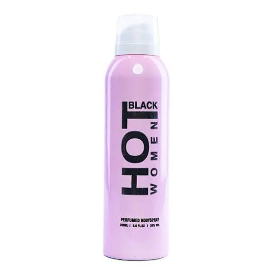 Hot Black Women Perfumed Body Spray Deodorant for Women (200ml)