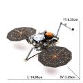 Space Exploration 3D Metal Puzzle Shuttle Hubble Space Telescope Mars Rover Model Toy for Kids Creative Jigsaw Puzzle  Toys. 