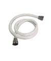 Muslim shower pipe toilet shower pipe Connection pipe white color 1 meter. 