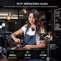 Wireless Lavalier Microphone for Camera,iPhone,Android,Microphone Reverb Sound Video Recording Podcast Noise Reduction Clip mic. 