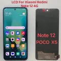 AMOLED/TFT Screen For Xiaomi Redmi Note 12 4G 23021RAAEG 23021RAA2Y Lcd Display Digitizer Touch Screen For POCO X5 LCD Display. 