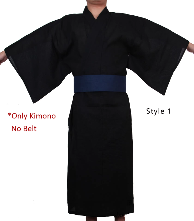 Summer%20Navy%20Japanese%20Traditional%20Samurai%20Kimono%20For%20Men%20Yukata%20Bathing%20Robe%20Hekoobi%20Loose%20Style%20Homewear%20Belt%20Long%20Gown%20Cotton%20-%20Image%207