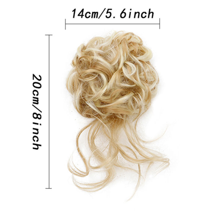 Synthetic%20Hair%20Bun%20Wig%20For%20Women%20Elastic%20%20Band%20Hair%20Extentions%20Chignon%20Heat%20Resistant%20Bun%20Black%20Brown%20-%20Image%204