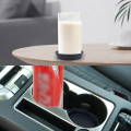 2pc silicone car coasters, GM anti-slip cup holder embedded jewelry silicone coasters, car interior accessories mats..