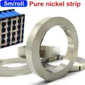 5M/Roll Pure Nickel Strips For Lithium Battery Pa Welding 99.6% Purity 16ft Nickle Tabs For 18650 26650 Battery Pack Spot Welder. 