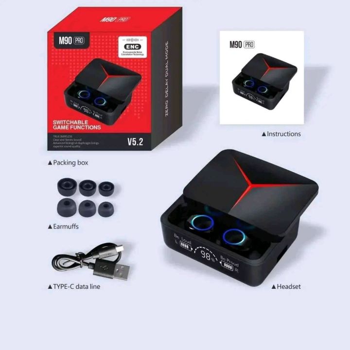 M90%20Pro%20TWS%20True%20Wireless%20earbuds%20-%20Highly%20Durable%20-%20Upscaled%20Reliablity%20-%20Sleek%20Usage%20-%20Image%207