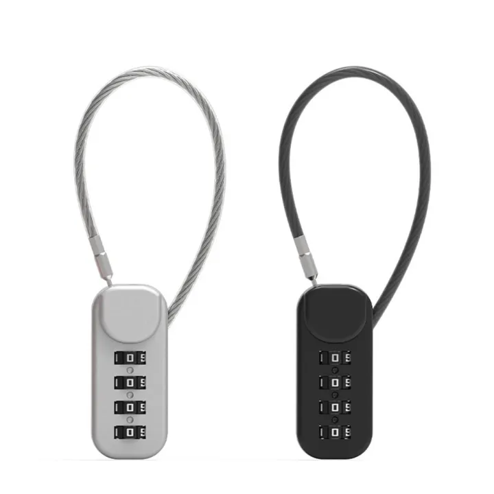 Portable%20Zinc%20Alloy%204%20Digit%20Password%20Lock%20Wire%20Rope%20Anti-theft%20Backpack%20Zipper%20Lock%20Padlock%20Luggage%20Combination%20Lock%20Travel%20-%20Image%204