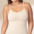 Women Tummy Control Shapewear Smooth Body Shaping Camisole Padded Tank Tops Slimming Underwear Seamless Compression Shaper. 