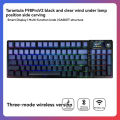 AULA F98 Pro V2 Mechanical Keyboard F98pro 3-mode Wireless Bluetooth PBT Hot-swap E-sports Customized RGB Gaming Keyboards Gift. 