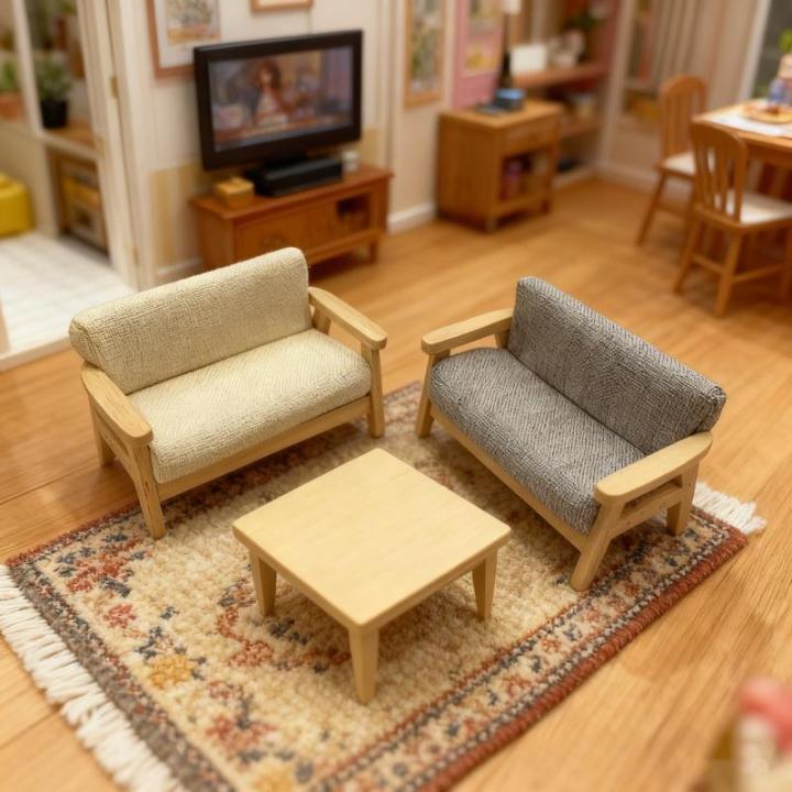 1Pcs%201:12%20Mini%20Simulation%20Miniature%20Wooden%20Double%20Sofa%20Living%20Room%20Dollhouse%20Furniture%20Kids%20Pretend%20Play%20Doll%20House%20Decor%20-%20Image%203