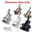 Aluminum Alloy Black/Gray Window Gate Security Pull Ring Spring Bounce Door Bolt Automatic Latch Lock Black Grey Window. 