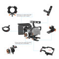 Andoer C500 Camera Camcorder Video Cage Rig Kit Film Making System for GH4 for A7S/A7/A7R/A7RII/A7SII/A7IV ILDC.