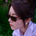 Luxurious Rectangle Sunglasses Women Oval Vintage Brand Designer Square Sun Glasses Men Shades Female Eyewear. 