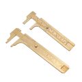 Brass Sliding Gauge Vernier Caliper Ruler Measuring Tool Double Scales mm/inch Double Scale Vernier Caliper Vernier Caliper. 
