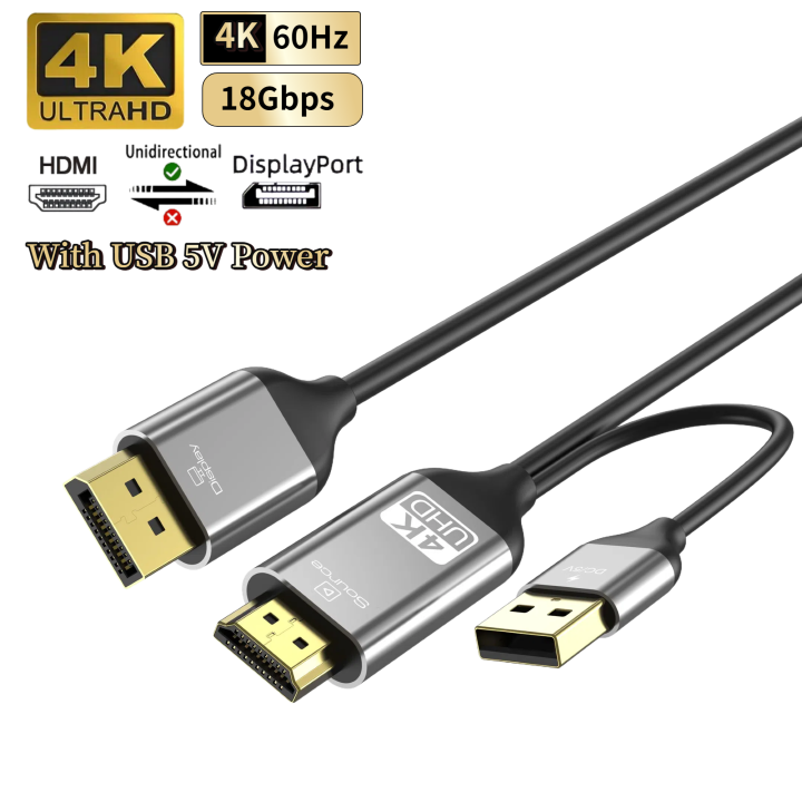 4k-hdmi-to-displayport-cable-4k-60hz-uni-directional-hdmi-to-dp-adapter