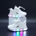 Baby Shoes2023 Spring Autumn New Boys and Girls Light Up Clunky Sneaker Small and Medium-sized Children's Soft Soled Baby Shoes. 