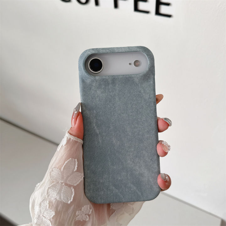 Luxury Matte Denim Cloth Phone Case IPhone 17 Air 16E 16 Plus 15 14 13 12 Pro Max 11 Shockproof Soft TPU Cover | Daraz.com.bd Luxury Matte Denim Cloth Phone Case IPhone 17 Air 16E 16 Plus 15 14 13 12 Pro Max 11 Shockproof Soft TPU Cover | Daraz.com.bd