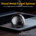 Portable EDC fidget spinners, metal stress-relieving toys Wonderful stress-relieving gadgets for adults Desktop rotating toys. 