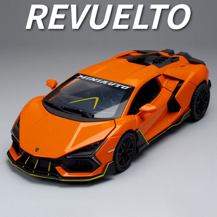 1:32 Revuelto Mansory Countach LBWK Model Toy Car Metal Body Rubber ...