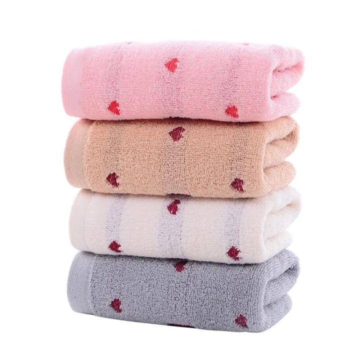 Love Towels Pure Cotton Couples Home Embroidery LOVE Home Wedding Hand Gift Face Wash Towels Thickened Embroidery