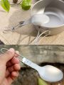 Keith Titanium Tableware Spoon Portable Healthy Lightweight Outdoor Picnic Hiking Folding Cutlery Ti5308. 
