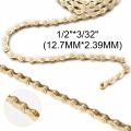 6/7/8 Speed Bike Chain,Bicycle Chain for Most Bikes, Cycling Chains,Silvery/Golden/Rainbow/Brown Colors,116 Links. 