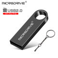 Metal USB Flash Drive Pendrive 8GB 16GB 32GB 64GB High Speed Memory Stick U Disk 128GB waterproof Key Ring Gift metal stick key. 