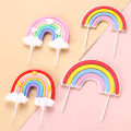 Rainbow Cloud Cake Happy Birthday Cake Wedding Dessert Cake Topper Decoration Baby Shower Cake Decoration. 