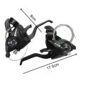 Bicycle Shimano Derailleurs 3x7 21 Speed Switch MTB Bicycle Gear Shifter Levers Brake with Shift Cable Cycling Disc Handle for Bike Trekking. 