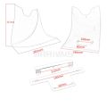 Motorcycle Universal Black Lower Chin Fairing Front Spoiler For Harley KAWASAKI Honda Suzuki Yamaha Victory Universal. 