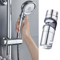 Universal Shower Head Holder Adjustable 18~25mm ABS Chrome Shower Rail Holder Bathroom Accessories Shower Mounting Brackets Univ.