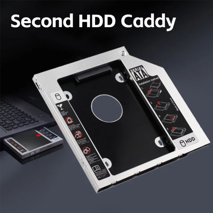 Hard Drive Riser Tray Plastic Aluminum Hard Disk Tray For 12.7/9.5 Inch Laptop Mechanical ...