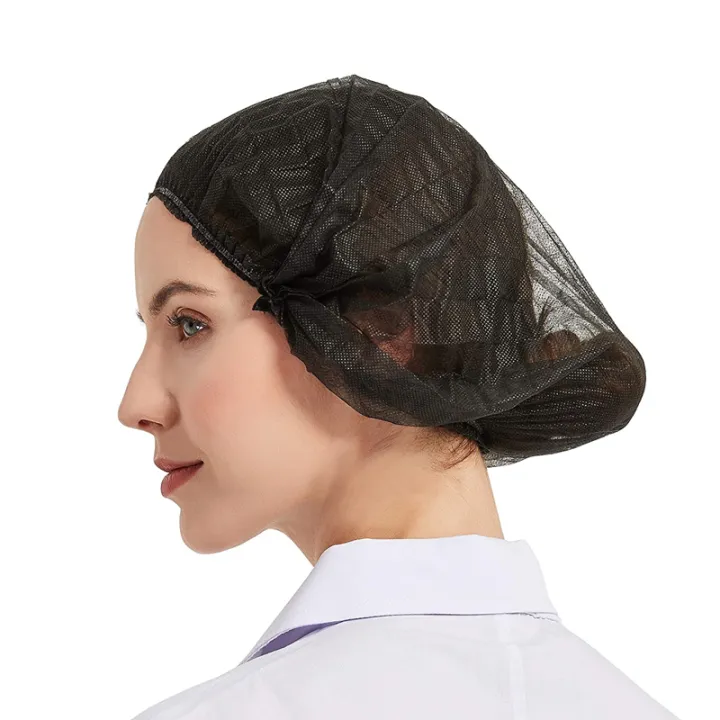 100PCS%20Disposable%20Bouffant%20Cap%20Non%20Woven%20Bath%20Shower%20Hair%20Caps%20Food%20Service%20Medical%20Salon%20Spa%20Catering%20Workspace%20Head%20Cover%20Hat%20-%20Image%206