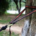 2pcs Hammock Straps, Special Reinforced Polyester Straps, 5 Ring High Load-Bearing Barbed Hammock Straps For Outdoor Camping.